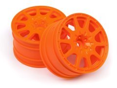 1/8 WR8 METHOD RALLYCROSS WHEEL 35MM ORANGE (2PCS)