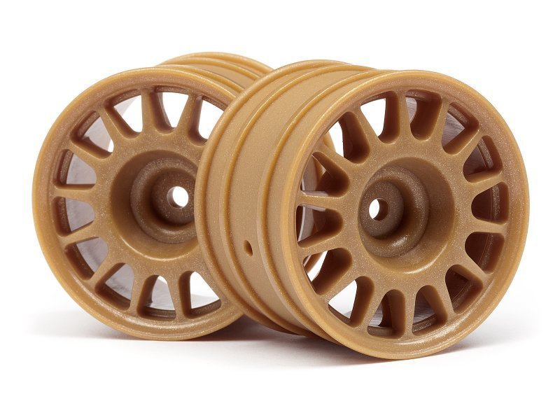 1/8 WR8 RALLY OFF-ROAD WHEEL BRONZE (48x33mm/2pcs)