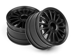 1/8 WR8 TARMAC WHEEL BLACK (2.2 WR8/Use with 2.2(57mm) tires