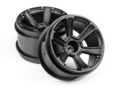 6-SHOT MT WHEEL (BLACK/2PCS)