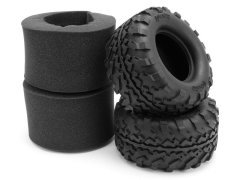 1/8 GT2 TIRES S COMPOUND (160x86mm/2pcs) Savage/Includes Inner Foam