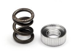 SERVO SAVER NUT SET (WITH SPRING)