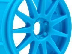 1/18 SPEEDLINE CORSE TURINI WHEELS 17mm CYAN (4pcs)