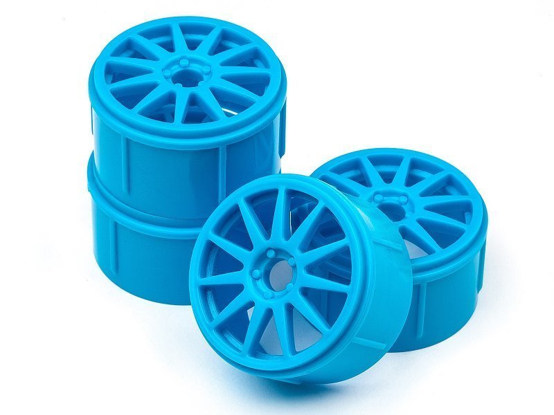 1/18 SPEEDLINE CORSE TURINI WHEELS 17mm CYAN (4pcs)