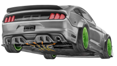 HPI 1/10 RS4 Sport 3 RTR w/2015 Ford Mustang Body & 2.4GHz Radio System