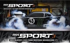 HPI RS4 Sport 3 Ken Block 1965 Ford Mustang Hoonicorn RTR 1/10 Rally Car