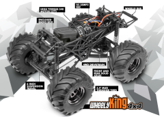 HPI Wheely King 4x4 1/12 4WD Electric Monster Truck