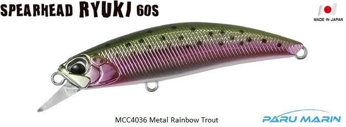 Duo Spearhead Ryuki 60S MCC4036 / Metal Rainbow Trout