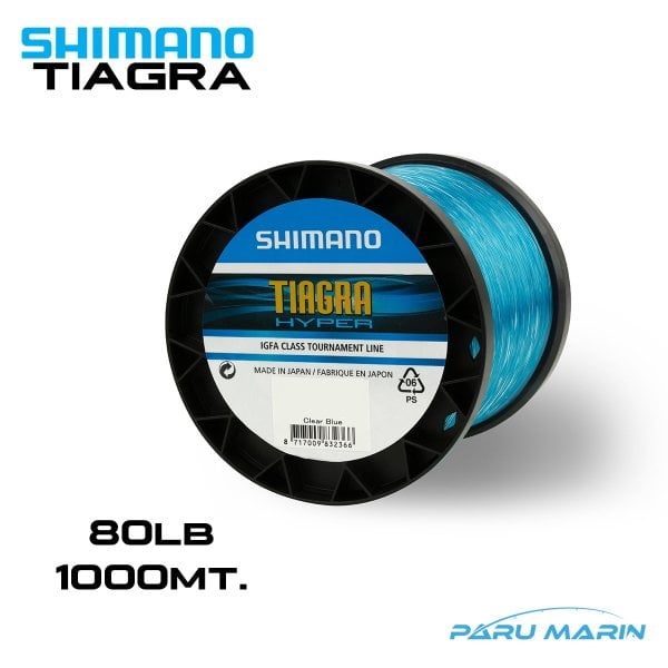 Shimano Tiagra Hyper IGFA 80LB 1000mt CLEAR BLUE Misina