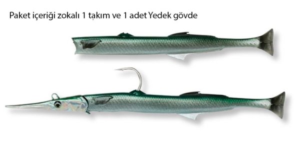 Savage Gear Needlefish Barracuda 2+1 18cm 26g Suni Yem