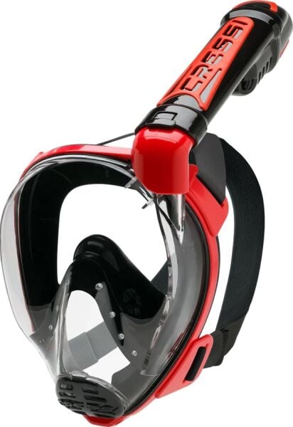 Cressi Duke Tam Yüz Maske M/L Black Red