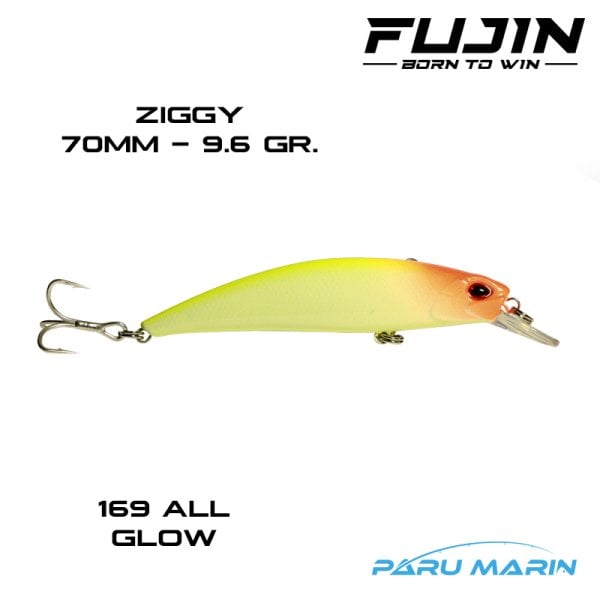 Fujin Ziggy7 Maket Balık 70mm 169 All Glow