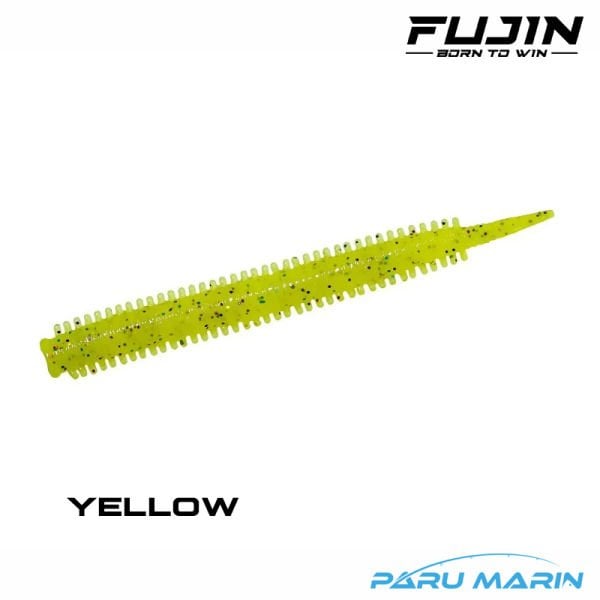 Fujin Yummy Sandworm Silikon Yem Yellow , 7cm.