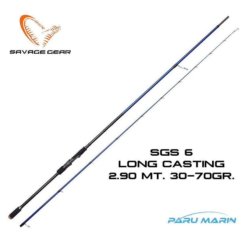 Savage Gear SGS6 Long Casting 290cm 30-70gr. Olta Kamışı