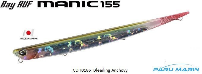 Duo Bay Ruf Manic 155 CDH0186 / Bleeding Anchovy