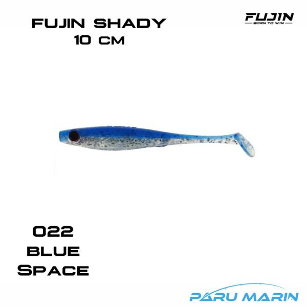 Fujin Shady 10cm Silikon Balık 022 Blue Space