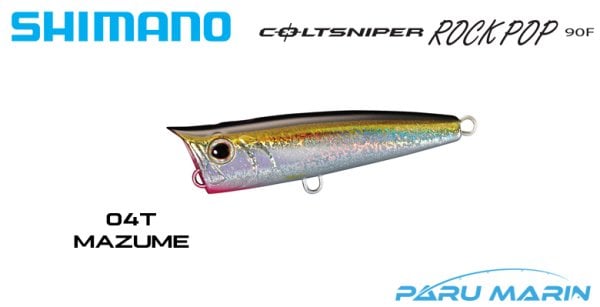 Shimano Coltsniper Rock Pop 90F 90mm 23g 04T Mazume