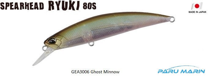 Duo Spearhead Ryuki 80S GEA3006 / Ghost Minnow