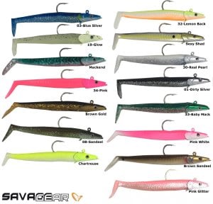 Savage Gear Sandeel 12.5cm 23gr LEMON BACK