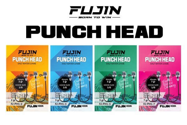 Fujin Punch Head FJ-PH #1/0 Jighead 5 gr.