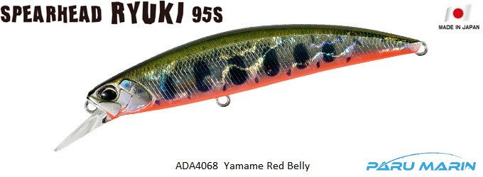 Duo Spearhead Ryuki 95S ADA4068 / Yamamae Red Belly