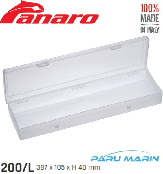 Panaro Art 200/L Şeffaf Kutu 387*105*40mm.
