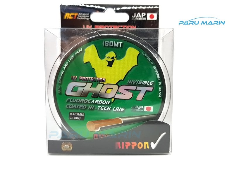 Nippon Ghost 0.40mm 22.8kg 180m. Florokarbon Misina