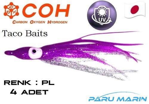 COH Salty Tako Baits Silikon Ahtapot 9cm. 4lü - PL