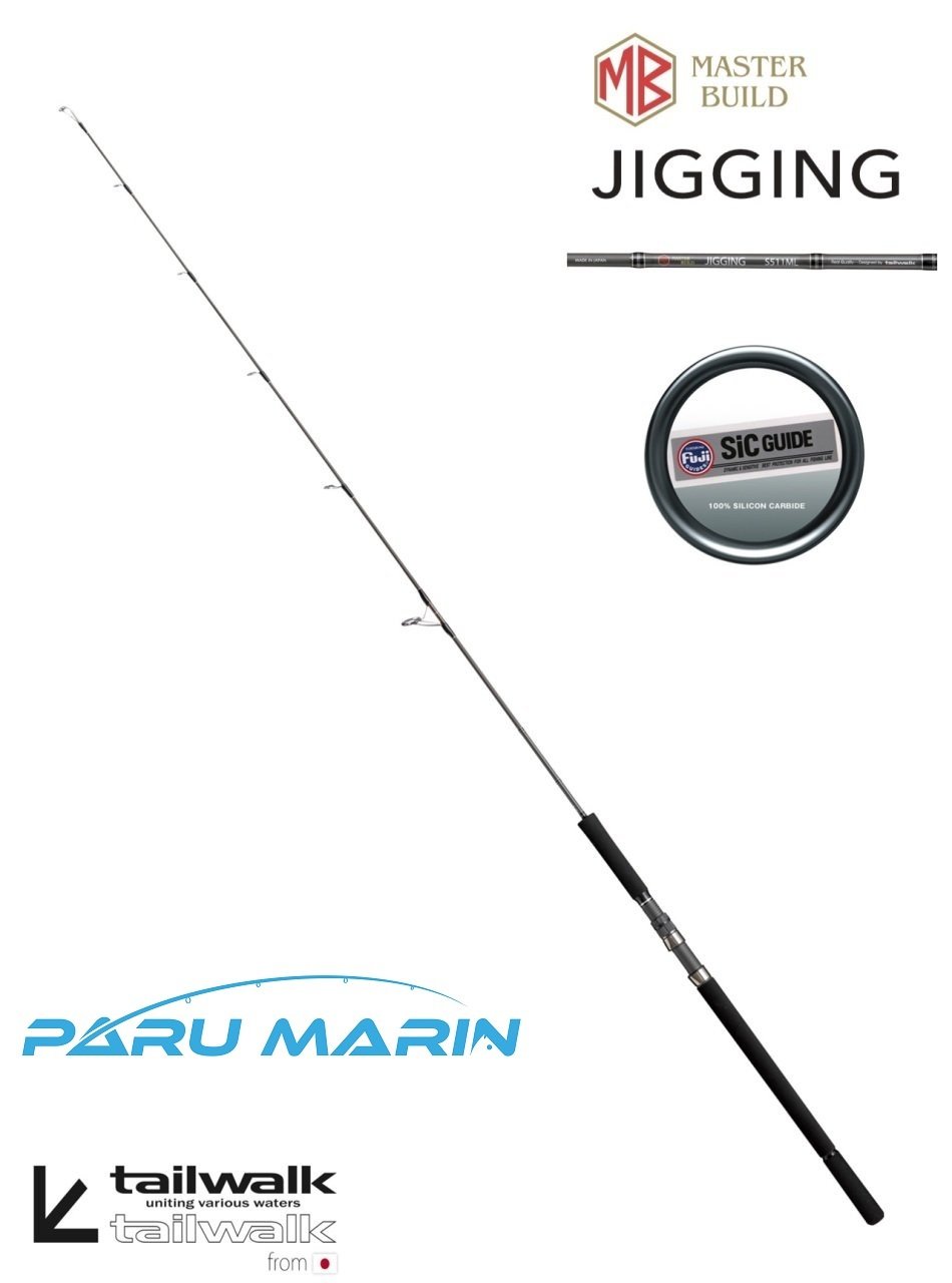 Tailwalk Master Build S55H Jig Kamışı 165 cm. 350 gr.