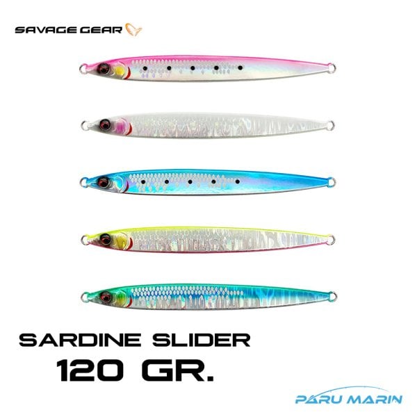 Savage Gear Sardine Slider 120gr. 16.5 cm. Jig