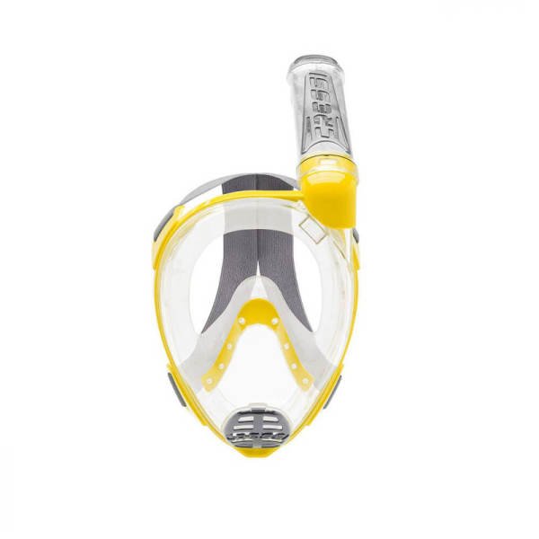 Cressi Duke Tam Yüz Maske S/M Yellow