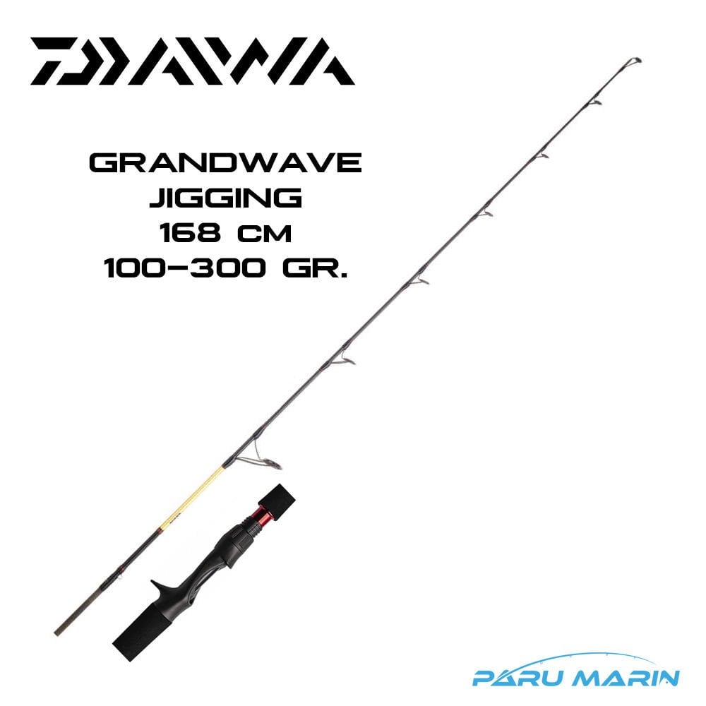 Daiwa Grandwave Jigging 168cm 100-300gr Jig Kamışı (GWJG562XHBOSBF)