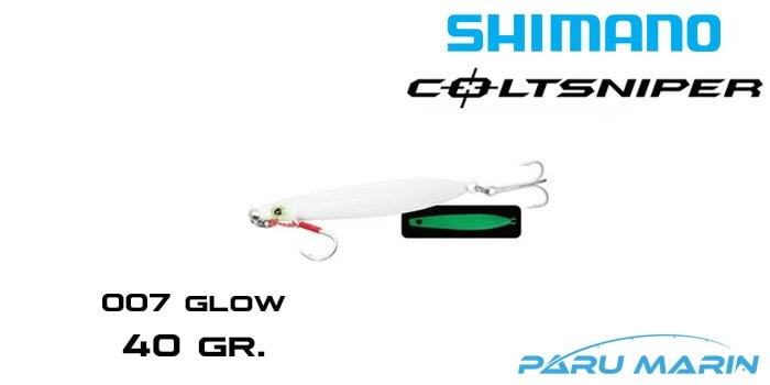 Shimano Iwashi Rocket 40gr. GLOW 007