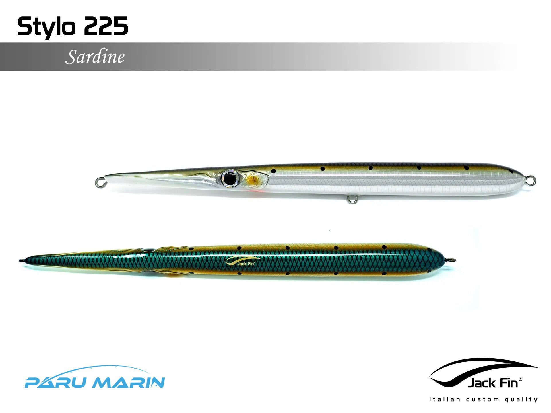 Jack Fin Stylo 225 Sahte Yem Sardine