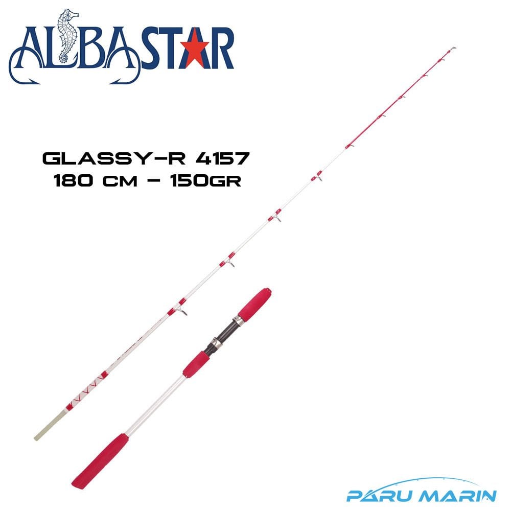 Albastar 4157 Glassy 180cm Max 150gr Yemli Tekne Kamışı