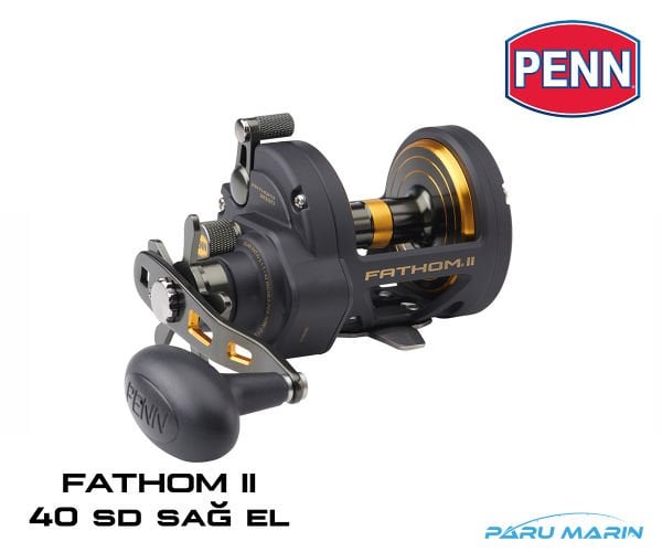 PENN Fathom II 40SD Trolling Çıkrık Makinesi Sağ El