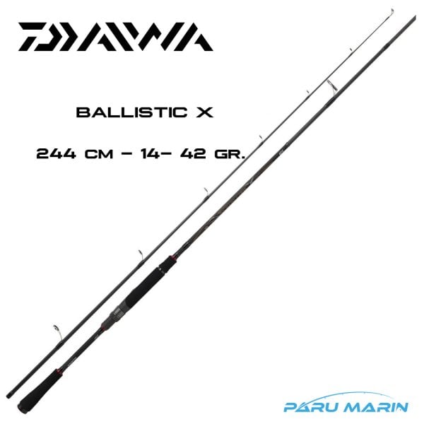 Daiwa Ballistic X 244cm 14-42gr. Spin Kamış (BLX802HFSAX)