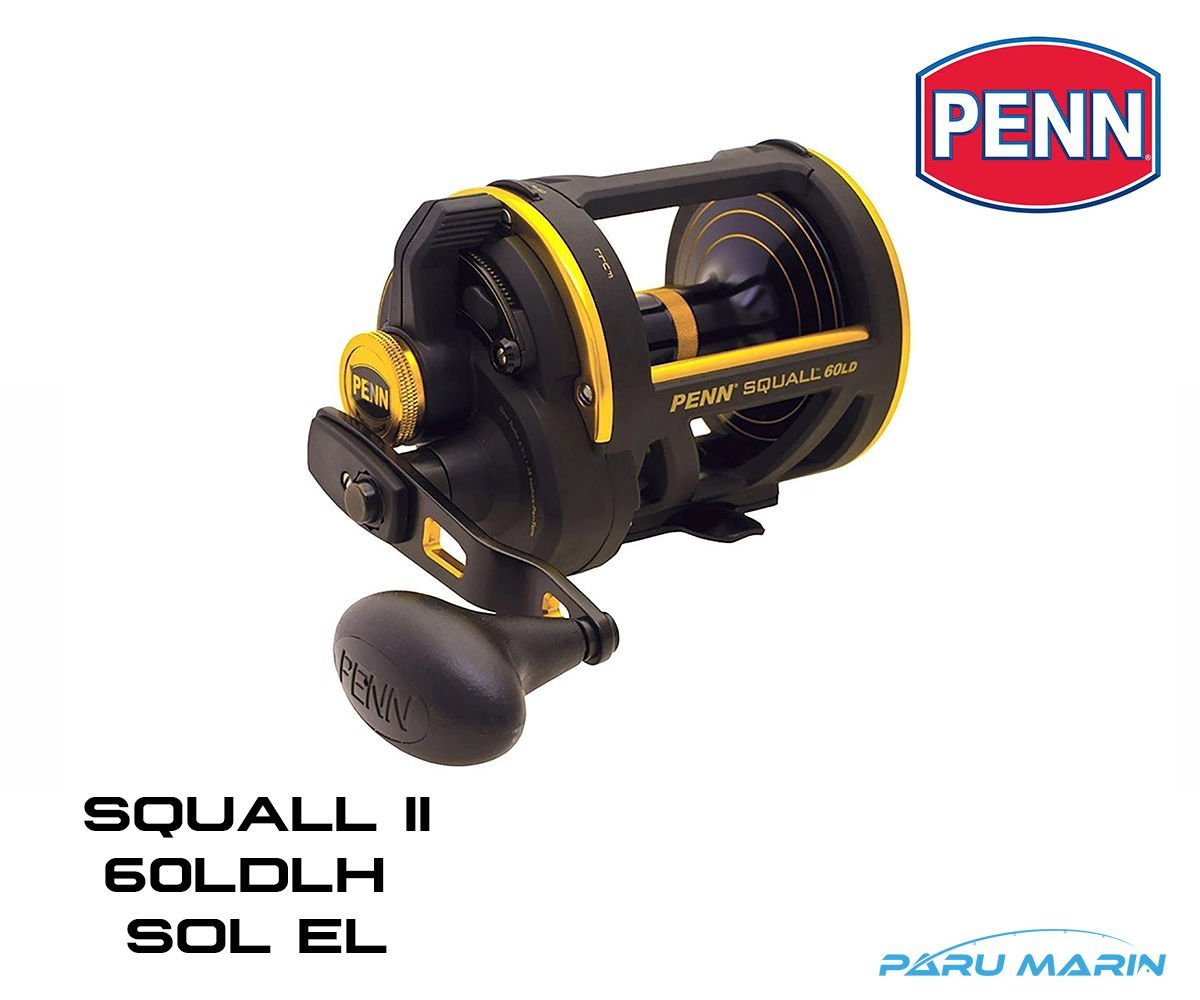 PENN Squall II 60LD Çıkrık Trolling Makinesi Sol El