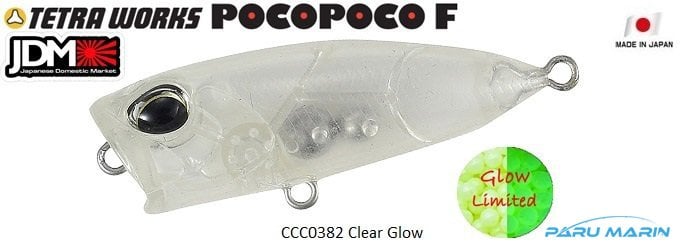 Tetra Works Pocopoco F CCC0382 / Clear Glow