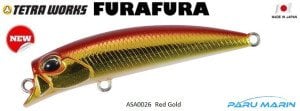 Tetra Works Furafura ASA0026 / Gold Red