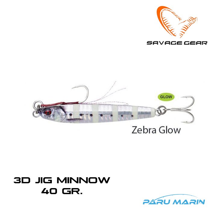 Savage Gear 3D Jig Minnow 40gr