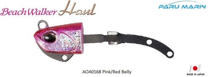 Beach Walker Haul Head 27 Gr. AOA0168 / Pink Red Belly