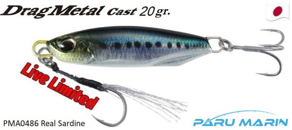 DUO Drag Metal Cast 20g Real Sardine PMA0486