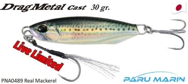 Duo Drag Metal Cast Jig 30Gr. PNA0489 Real Mackerel