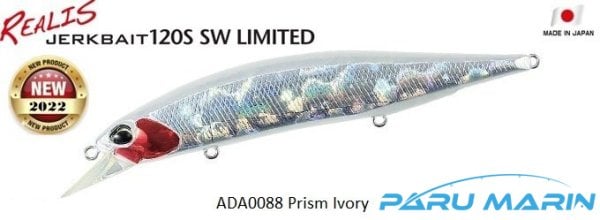 Duo Realis Jerkbait 120S SW ADA0088 Prism Ivory