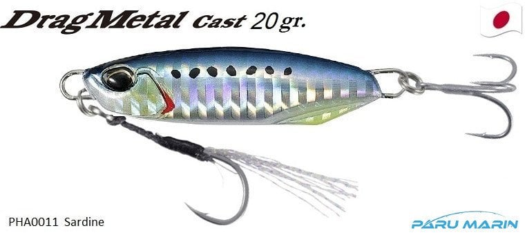 Duo Drag Metal Cast Jig 20Gr. PHA0011 / Sardine