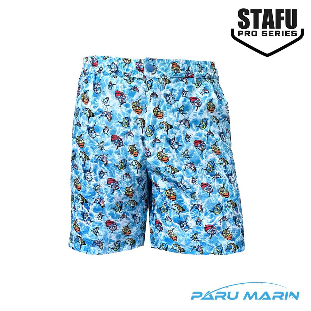 Stafu Pro Latitude Swim Short Mayo Cartoon Blue