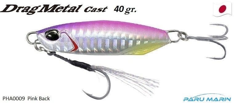 Duo Drag Metal Cast Jig 40Gr. PHA0009 / Pink Back