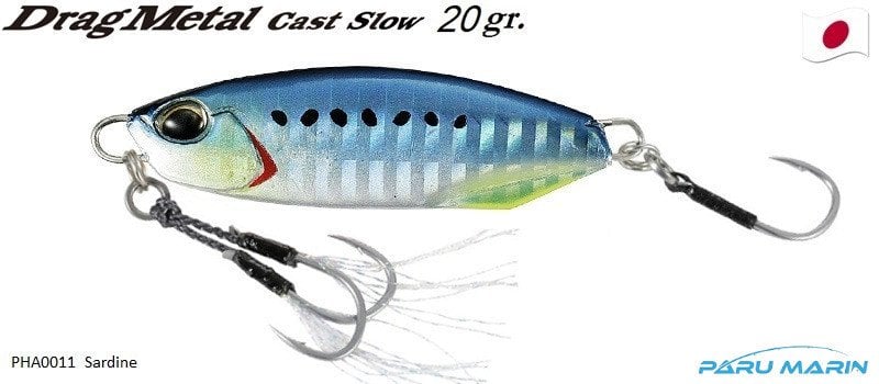 Duo Drag Metal Cast Slow Jig 20Gr. PHA0011 / Sardine