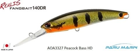 Duo Realis Fang Bait 140DR AOA3327 / Peacock Bass HD